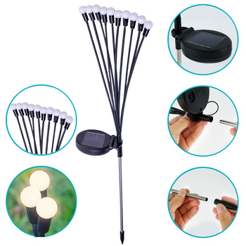 Lampa solarna LED SUNARI FLS-89 świetliki solarne x10 3000K 600mAh Li-Ion Forever Light