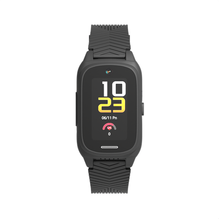 Smartwatch dla seniora Forever Siva ST-100 czarny – zegarek SOS dla babci i dziadka