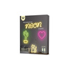 Neon LED SERCE czerwone Bat + USB Forever FLNEO7 Light