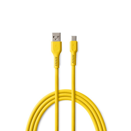 COLORUM kabel USB-A - USB-C 1,8m 3A CK60-AC-05 xYellow