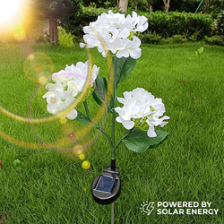 Lampa solarna LED SUNARI FLS-93 Hortensje  3000K 600mAh Li-Ion Forever Light