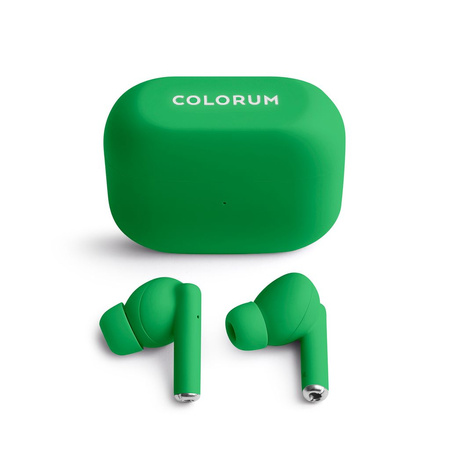 COLORUM słuchawki TWS Bluetooth CTWS-04 xGreen