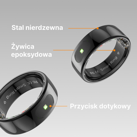 Forever Smart Ring Astral SR-100 czarny