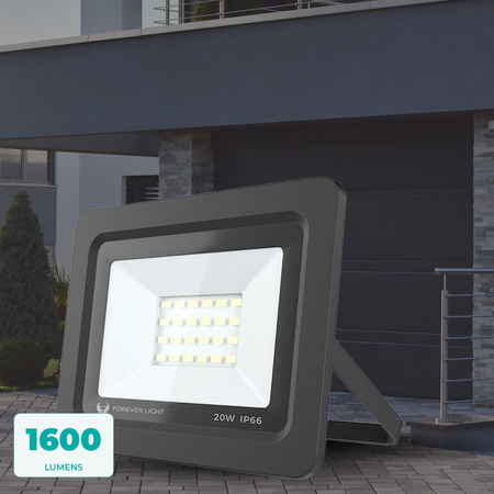 Naświetlacz LED PROXIM II 20W |4500K| IP66 Forever Light