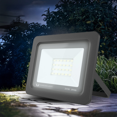 Naświetlacz LED PROXIM II 20W |4500K| IP66 Forever Light