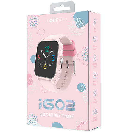 Forever Smartwatch IGO 2 JW-150 Różowy