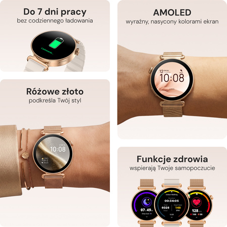 Forever Smartwatch SB-380 Rosadust Rosegold