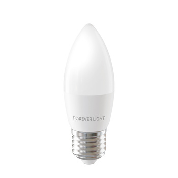 Forever Light Żarówka LED E27 C37 4.2W 480lm 6000K klasa E