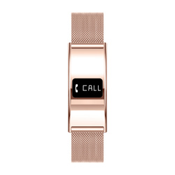 Forever Smartband SB-B8 Elegance OLED Bluetooth 5.3 IPX8 Różowe złoto