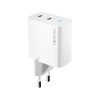 Forever ładowarka sieciowa GaN PD QC TC-06-65CC 2x USB-C 65W biała