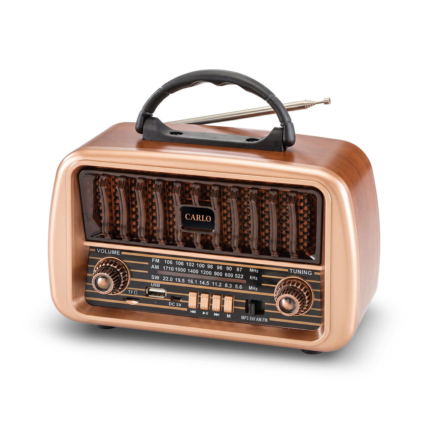 Forever Electro Radio AM FM CARLO JB-105 Bluetooth USB 1200 mAh