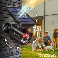 Lampa solarna LED SUNARI FLS-25 SMD PIR z atrapą kamery 4W 300lm 6000K 1500mAh Li-Ion Forever Light