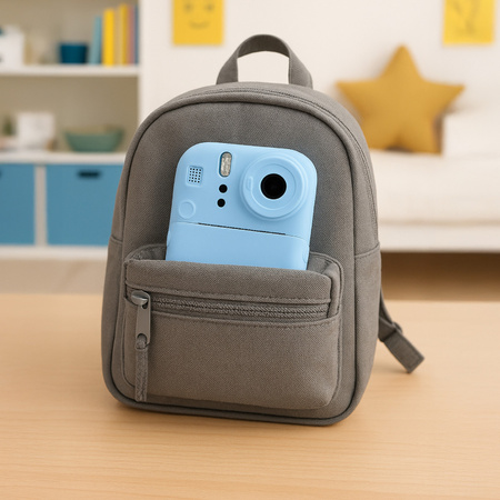 Forever Aparat natychmiastowy z flaszem ICF-03 niebieski