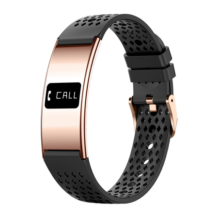 Forever Smartband SB-B8 Elegance OLED Bluetooth 5.3 IPX8 Różowe złoto