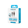 Forever kabel USB - microUSB 1,0 m 1A czarny