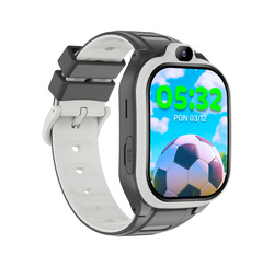 Smartwatch dziecięcy AI Forever Boost KW-530 GPS WiFi 4G – Inteligentny zegarek dla dzieci z lokalizatorem, rozmowami wideo i przyciskiem SOS (czarny)