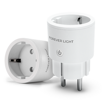 Forever Light Gniazdo Sieciowe WiFi Smart 240V 10 A - FLSP10B