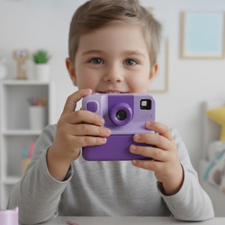 Forever Aparat natychmiastowy z modułem selfie ICS-19 fioletowy