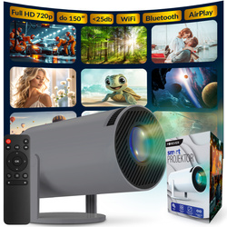 Forever Projektor FP-100 720p/1080p stalowy