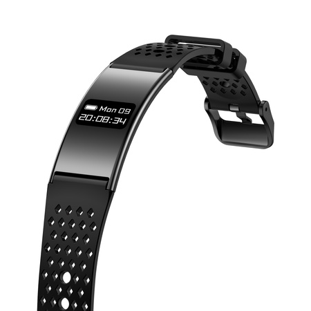 Forever Smartband SB-B8 Elegance OLED Bluetooth 5.3 IPX8 Czarny