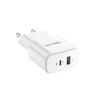 Forever ładowarka sieciowa PD QC TC-01-20AC 1x USB-C 1x USB 20W biała