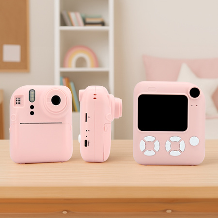 Forever Aparat natychmiastowy z flaszem ICF-16 różowy