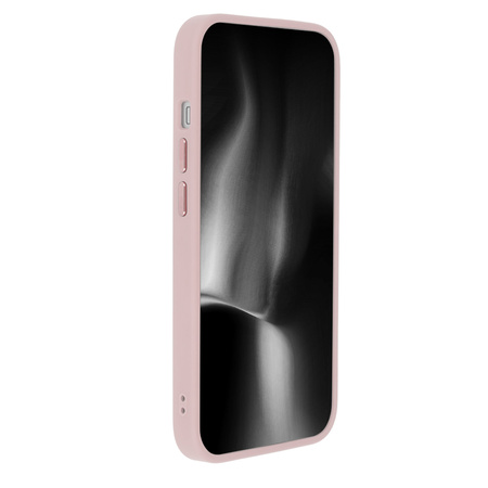 Nakładka Satin Elegant Mag do iPhone 14 6,1" różowa