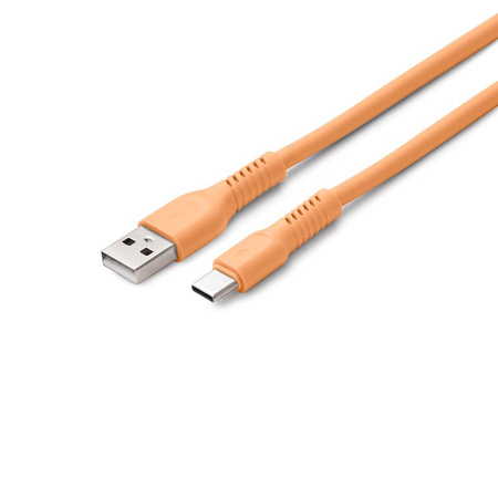 COLORUM kabel USB-A - USB-C 1,8m 3A CK60-AC-14 x Peach Fuzz