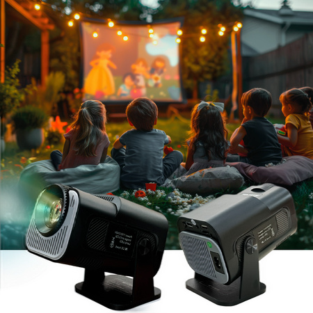 Forever Projektor FP-120U 720p/1080p kwadratowy czarny