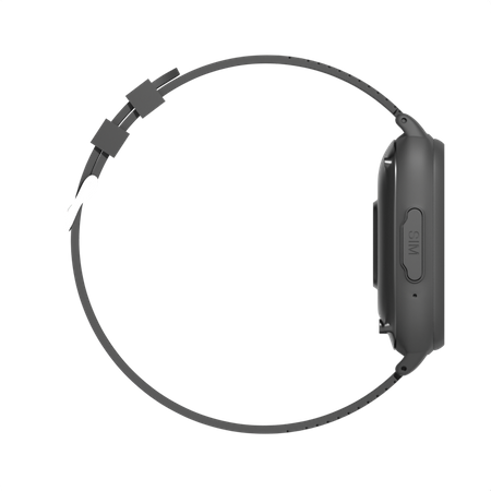 Smartwatch dla seniora Forever Siva ST-100 czarny – zegarek SOS dla babci i dziadka