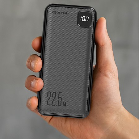 Forever power bank TB-300L PD QC 22,5W 20000 mAh czarny