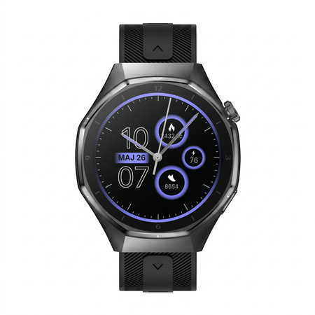 Smartwatch Forever SW-720 xBase Bluetooth 5.3 IP68 AMOLED Black
