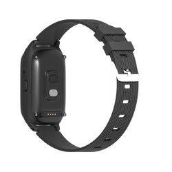 Smartwatch dla seniora Forever Siva ST-100 czarny – zegarek SOS dla babci i dziadka