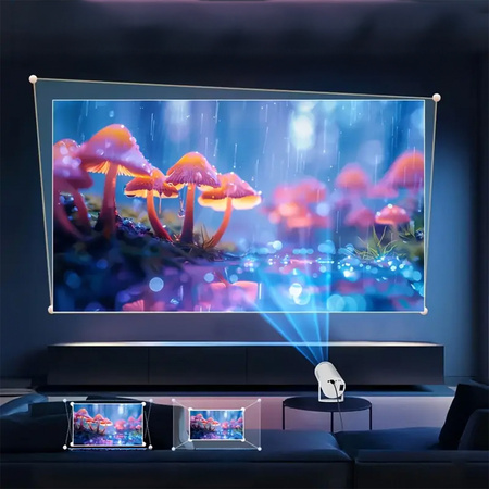 Forever Projektor FP-100 720p/1080p stalowy