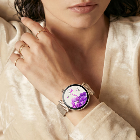 Forever Smartwatch SB-380 Bloomdust Champagne Gold