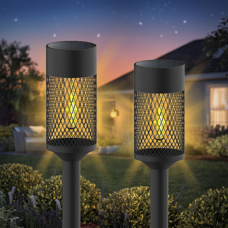 Lampa solarna LED SUNARI FLS-15 Słupek okrągła 4000K 800mAh Ni-MH Forever Light