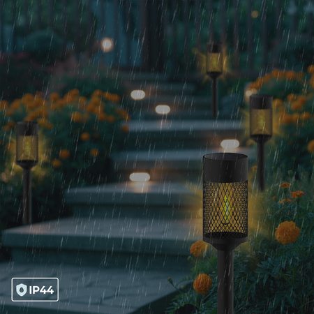 Lampa solarna LED SUNARI FLS-15 Słupek okrągła 4000K 800mAh Ni-MH Forever Light