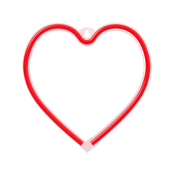 Forever Light neon LED SERCE czerwone Bat + USB FLNEO7