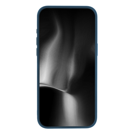 Nakładka Satin Elegant do iPhone 15 Pro 6,1" ciemnoniebieska