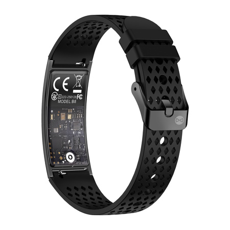 Forever Smartband SB-B8 Elegance OLED Bluetooth 5.3 IPX8 Czarny