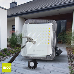 Naświetlacz LED PROXIM+ 30W 6500K 4500lm PIR 230V IP65 Forever Light 150lm/W 5 lat gwarancji