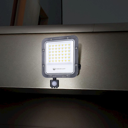 Naświetlacz LED PROXIM+ 30W 6500K 4500lm PIR 230V IP65 Forever Light 150lm/W 5 lat gwarancji