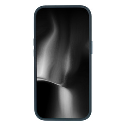 Nakładka Satin Elegant do iPhone 15 Plus 6,7" ciemnoniebieska