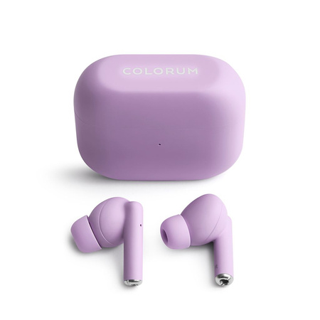 COLORUM słuchawki TWS Bluetooth CTWS-09 xLavenda