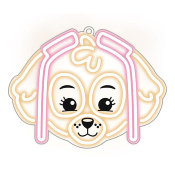 Wiszący neon LED na plexi Psi Patrol - Skye OW-130546