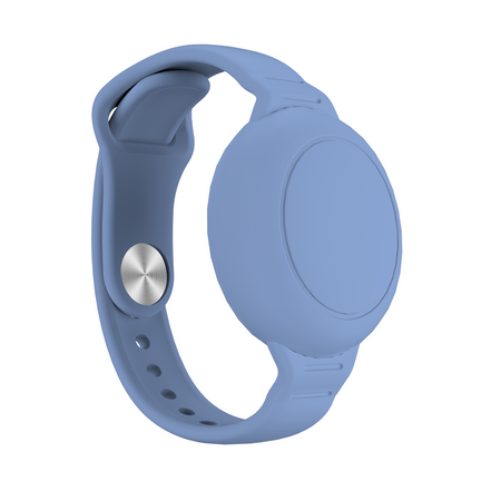 Forever lokalizator FindMy TFO TAG czarny + opaska pastelowy niebieski