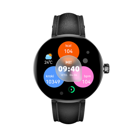 Forever Smartwatch Forevive 5 SB-365 Czarny