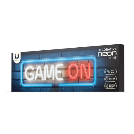Forever Light neon PLEXI LED GAME ON multikolor FPNE23