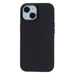 Nakładka Satin Elegant do iPhone 15 6,1" czarna