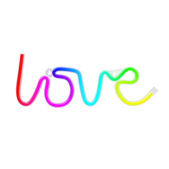 Forever Light neon LED RGB LOVE FLRN01 + pilot
